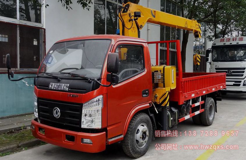 東風2噸小型隨車吊圖片 一